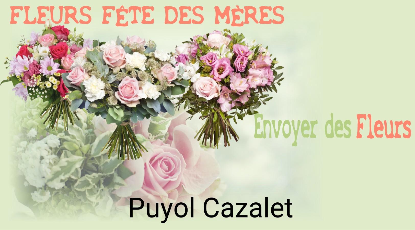 Bouquet de Fête des Mères livré à Puyol-Cazalet
